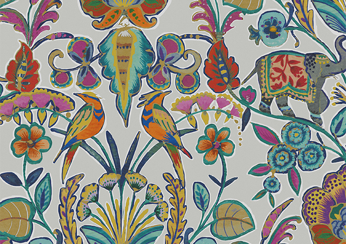 Bangalore Faux Silk, Azure Glow - Motorised Roman Blind - Image 7